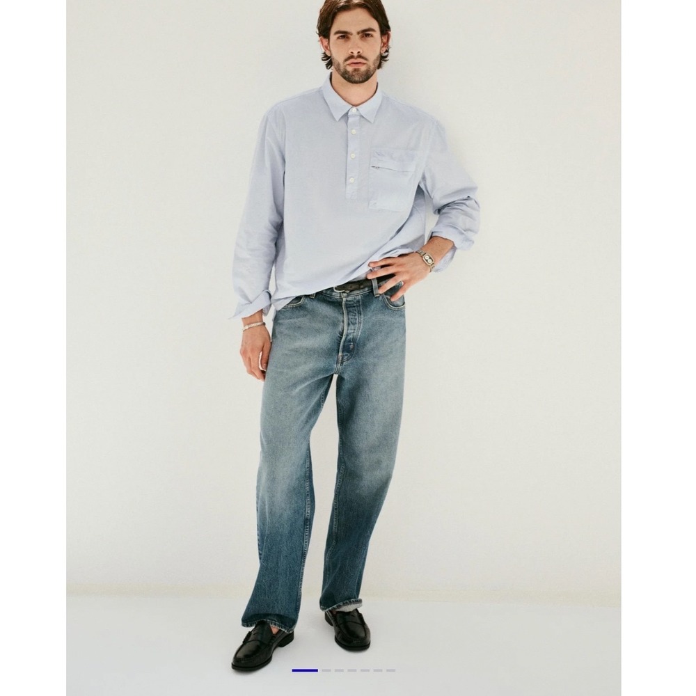 Alex Mill Am Relaxed Roomy Straight Jeans 29